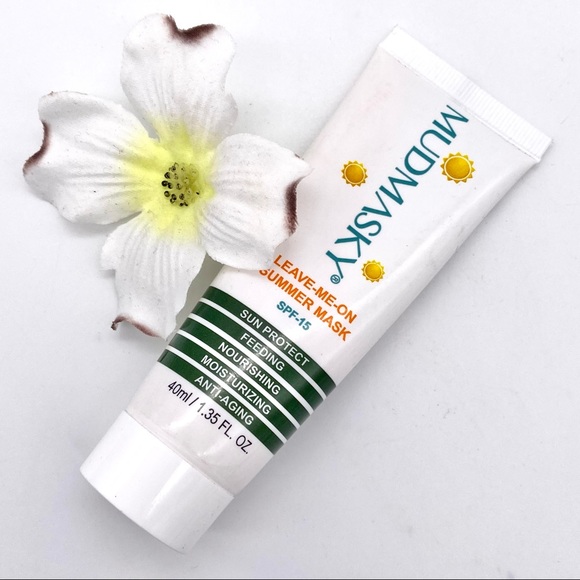 NEW Mudmasky Leave Me On Summer Mask with SPF 15 - Picture 4 of 11